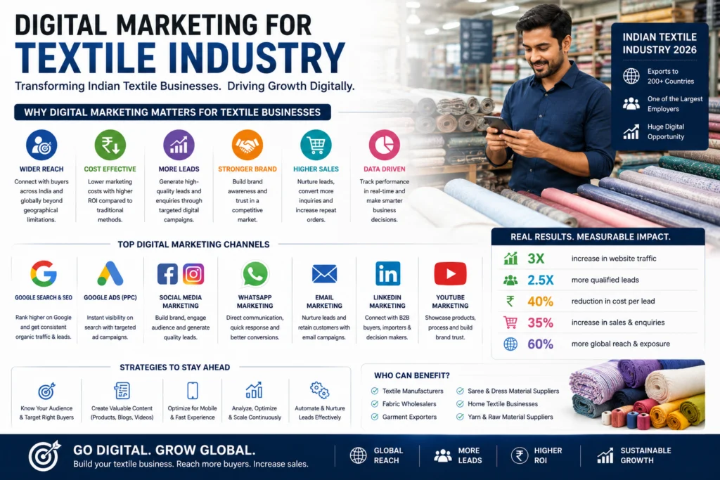 textile business lead generation India
