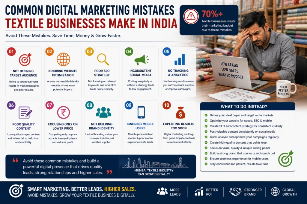 B2B digital marketing for textile manufacturers: