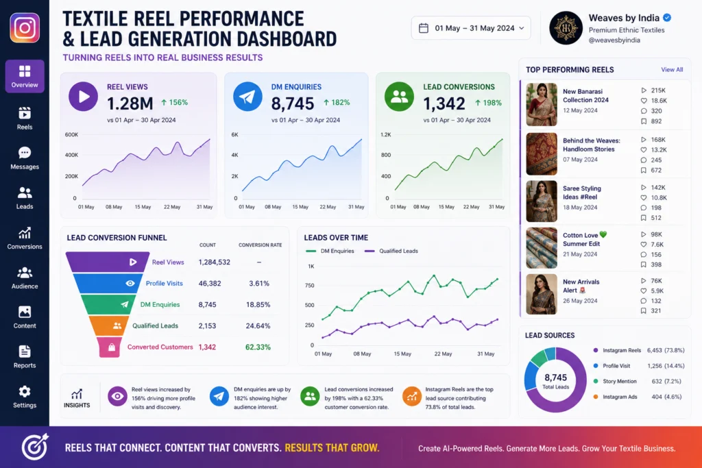 how textile businesses can use AI for marketing